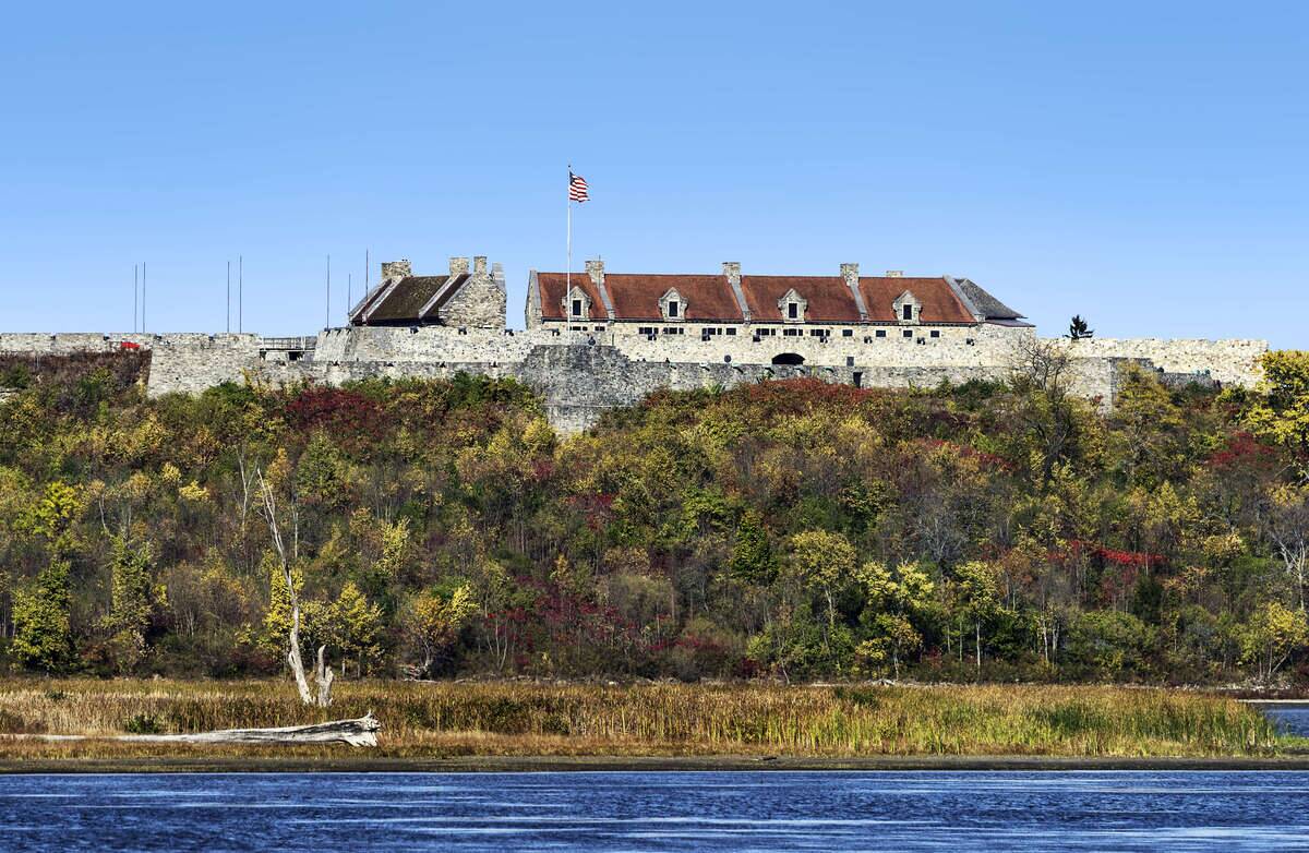 View of Fort Ticonderoga from Lake Champlain
