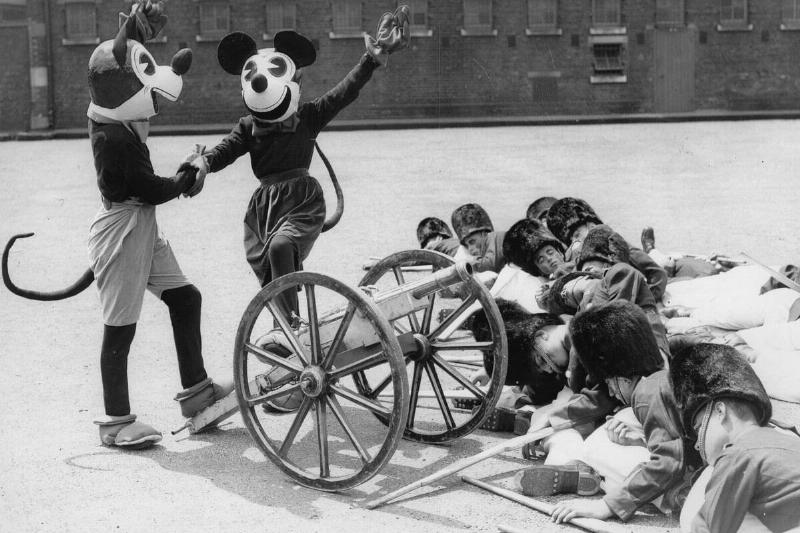 Mickey und Minnie Mouse