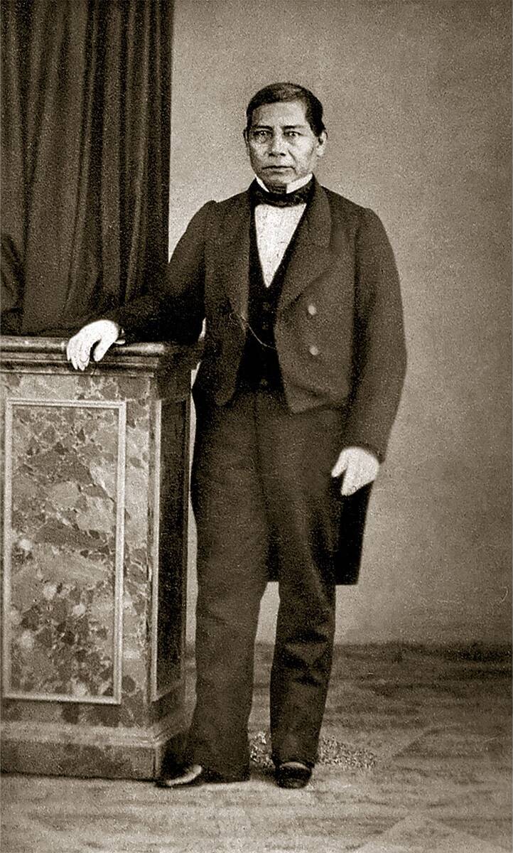 Portrait of Benito Juárez