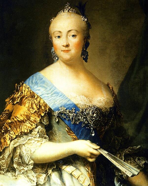 Portrait of Empress Elizabeth of Russia