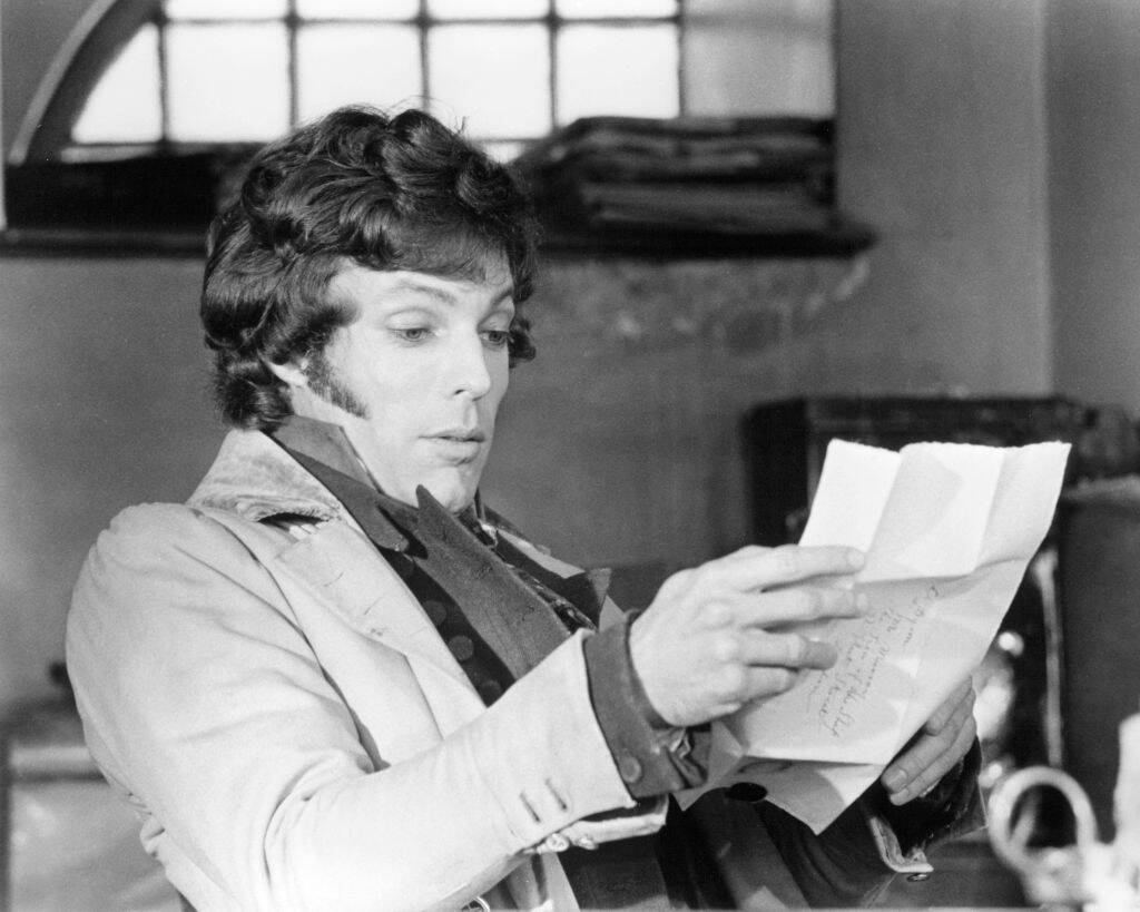 Richard Chamberlain as Lord Byron in 'Lady Caroline Lamb'