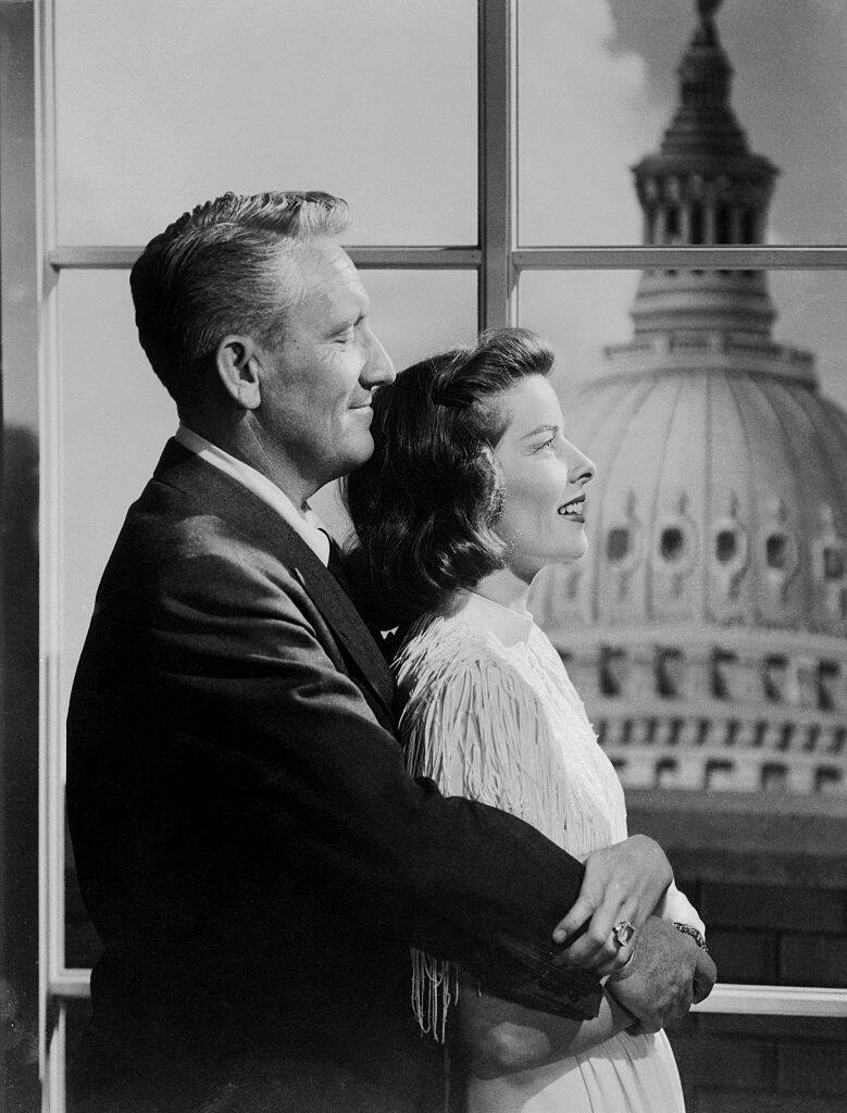 Spencer Tracy and Katharine Hepburn as Grant and Mary Matthews in 'State of the Union'