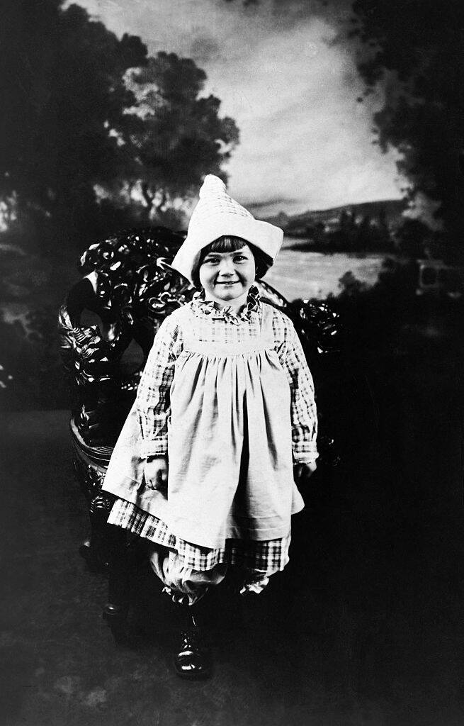 Doris Day dressed as Raggedy-Ann