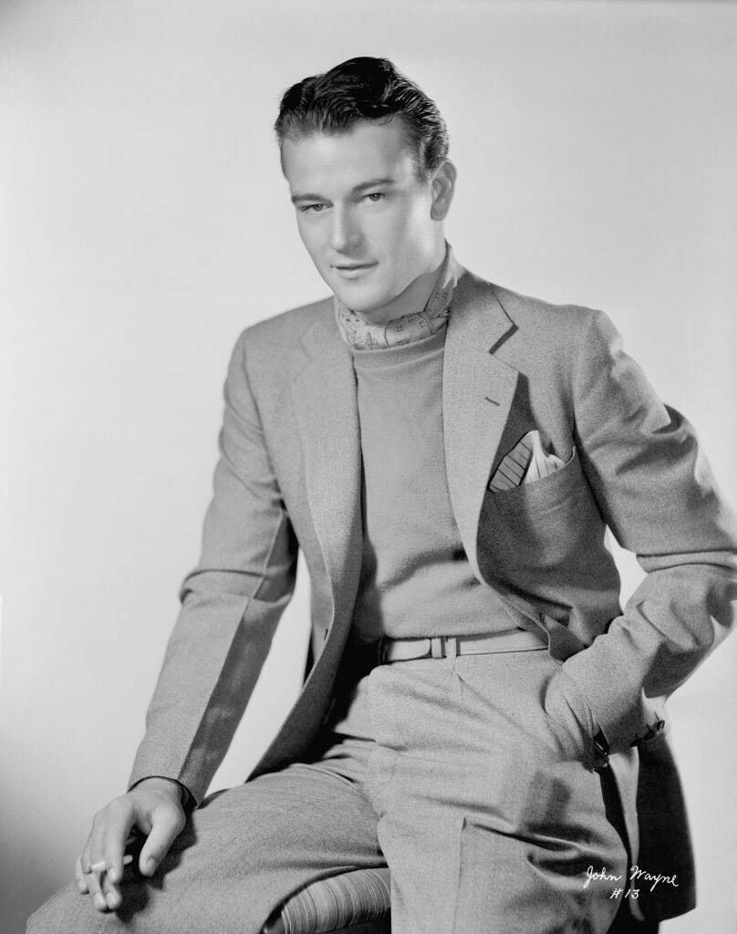 Portrait of John Wayne