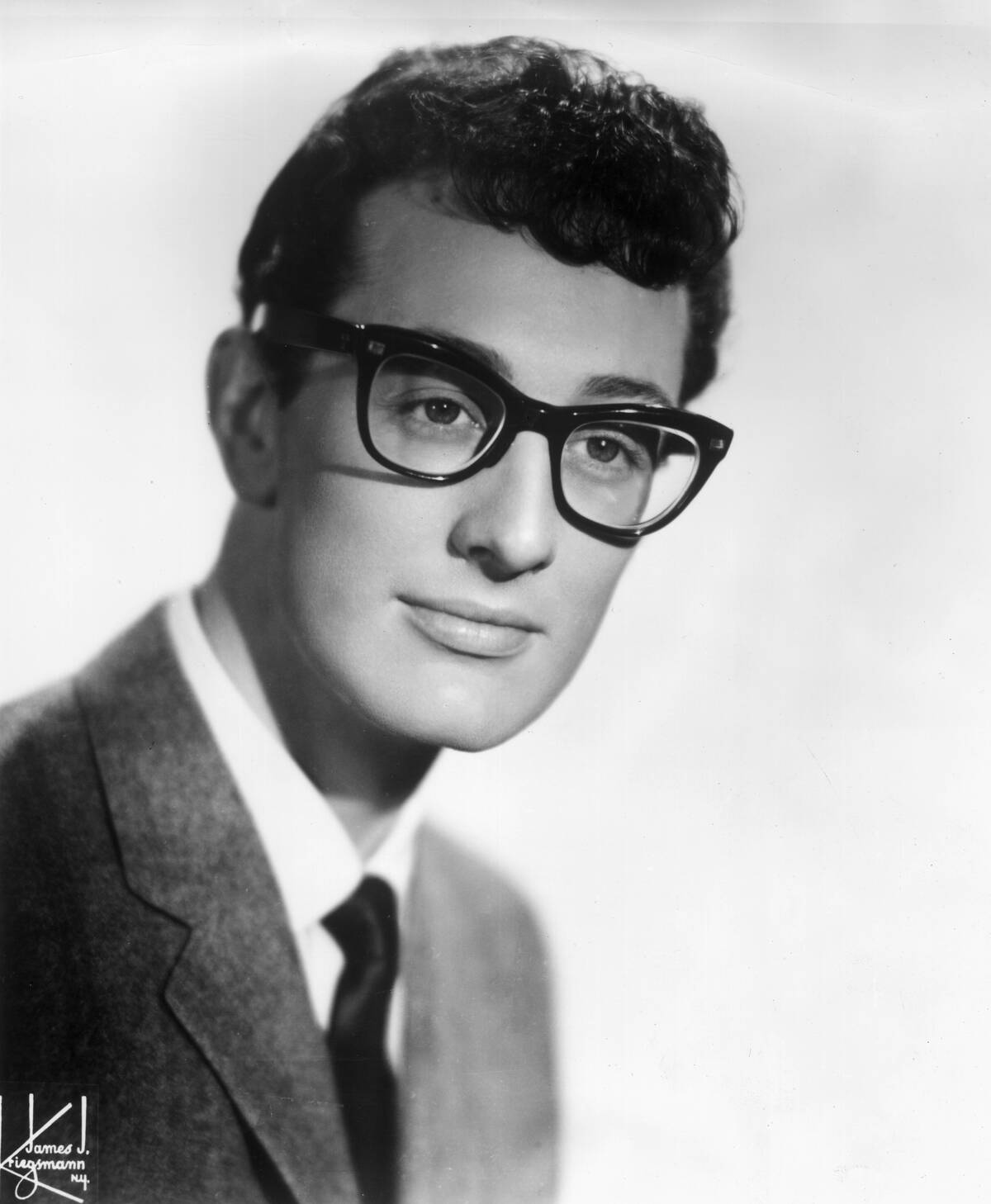 Portrait of Buddy Holly