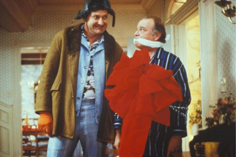 Brian Doyle-Murray and Randy Quaid as Frank Shirley and Cousin Eddie in 'Christmas Vacation'