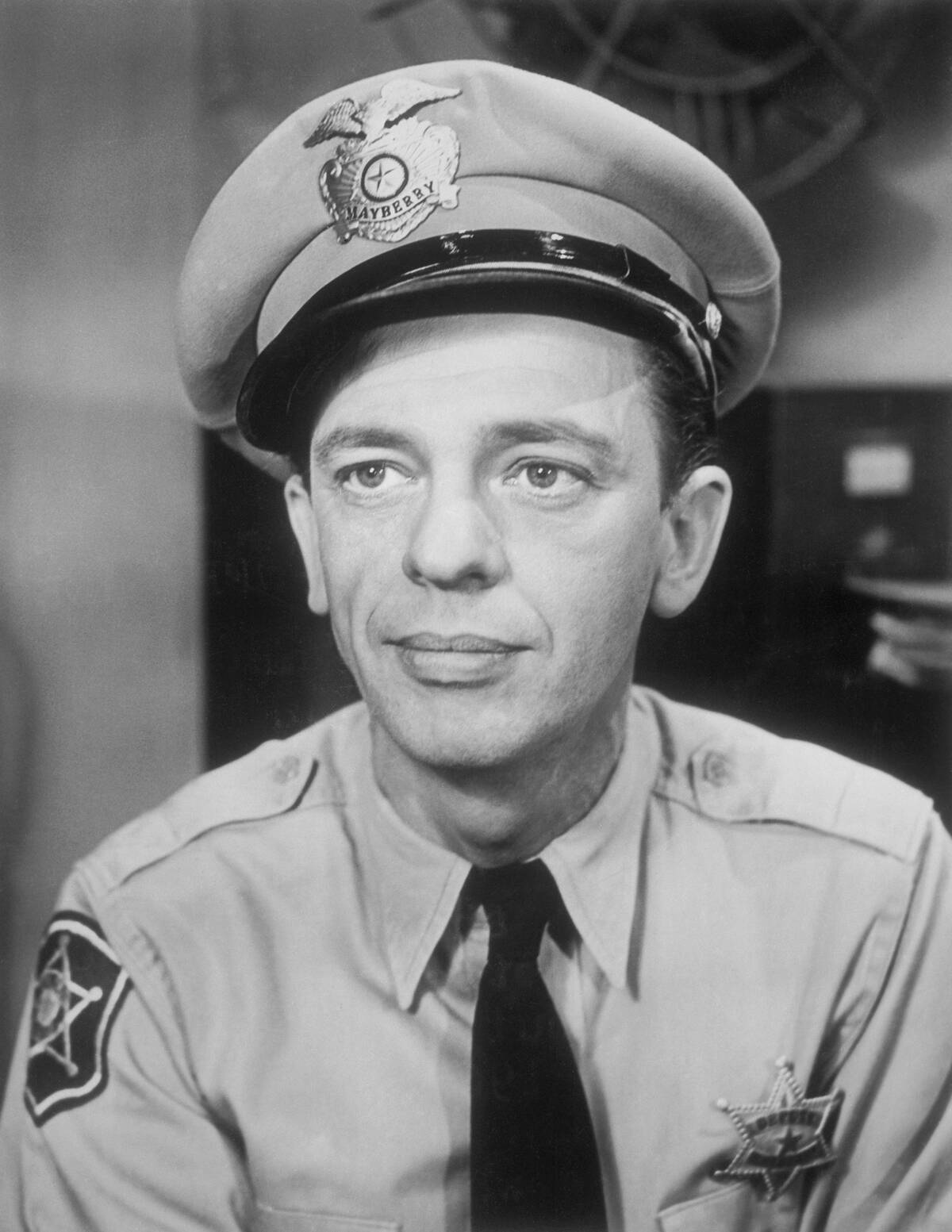 Don Knotts as Barney Fife in 'The Andy Griffith Show'