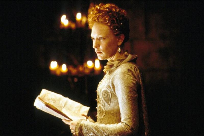 Cate Blanchett as Elizabeth I in 'Elizabeth'