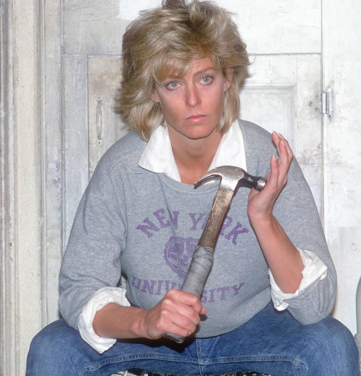 Farrah Fawcett Prepares For Off-Broadway Play