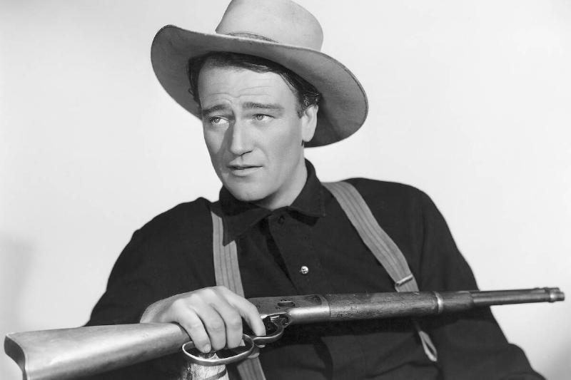 Portrait of John Wayne