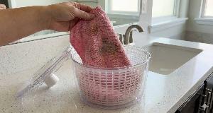 I Put A Salad Spinner In My Bathroom — And It Solved This Annoying Problem