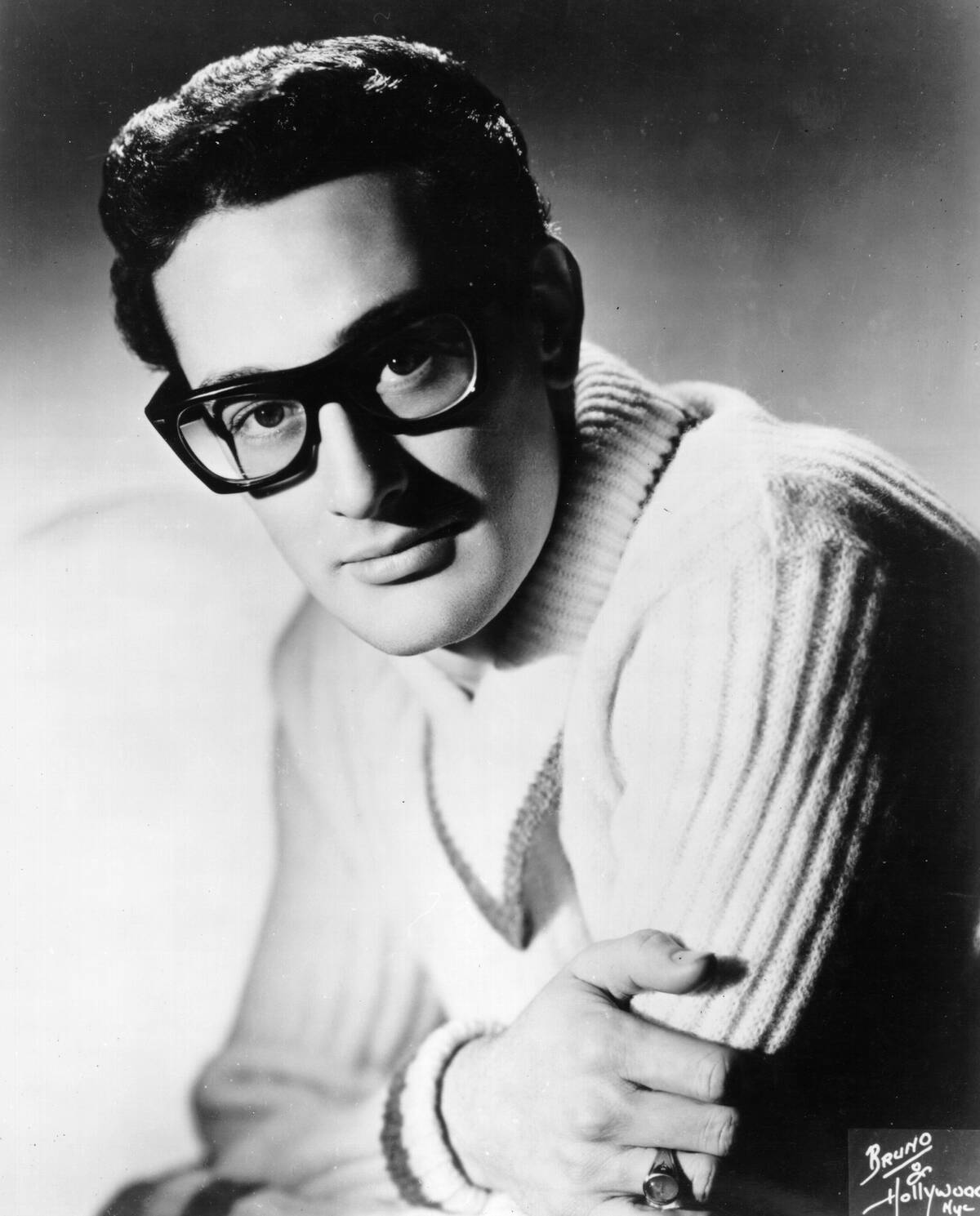 Portrait of Buddy Holly