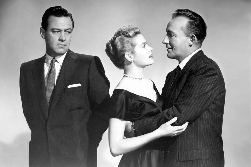 William Holden, Grace Kelly and Bing Crosby as Bernie Dodd, Georgie Elgin and Frank Elgin in 'The Country Girl'