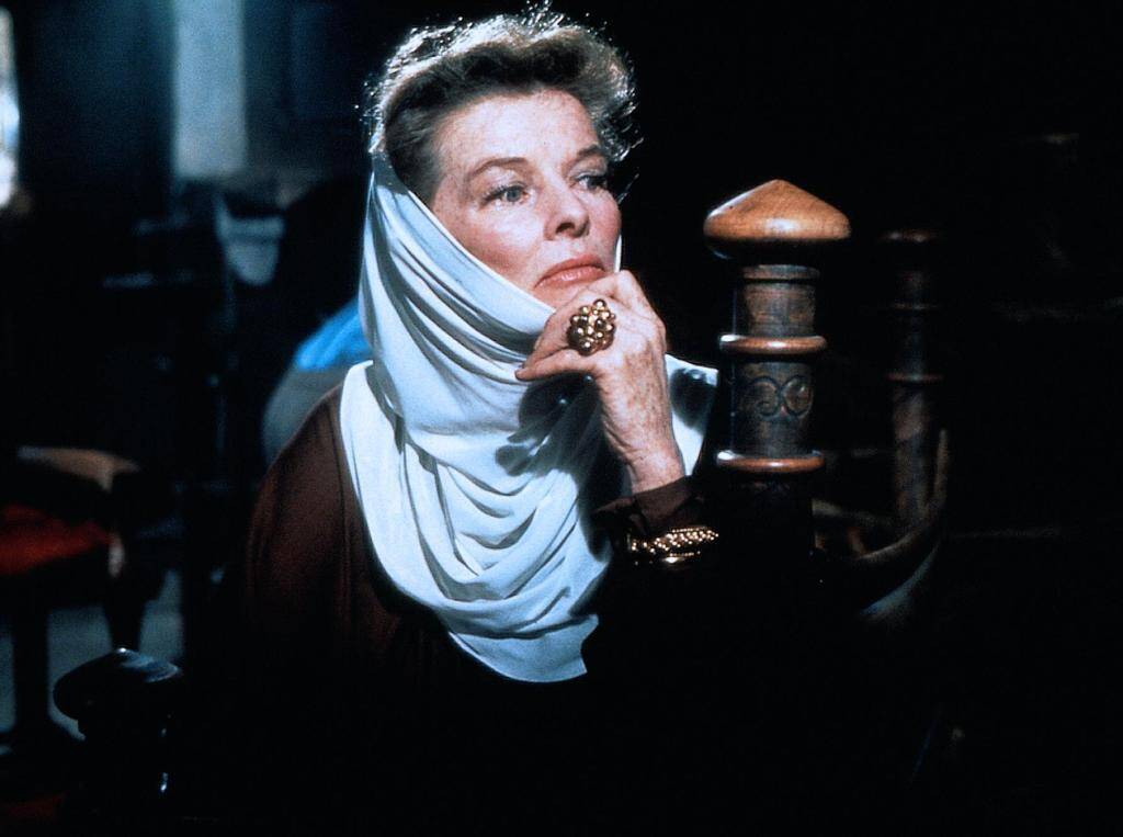 Katharine Hepburn as Eleanor of Aquitaine in 'The Lion in Winter'