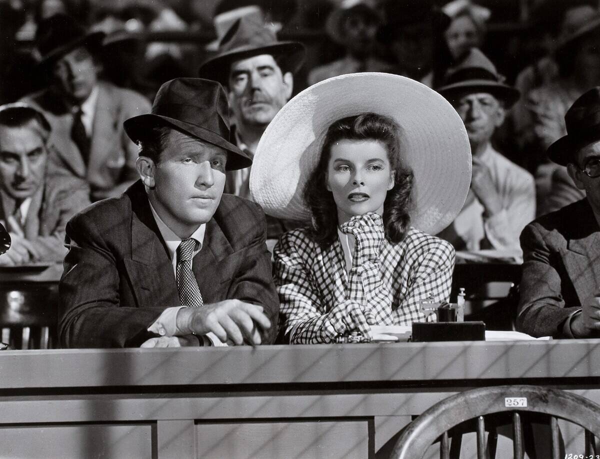 Scene from 'Woman of the Year'