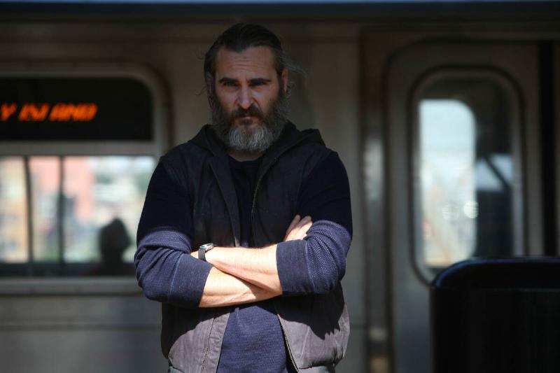 Joaquin Phoenix as Joe in 'You Were Never Really Here'