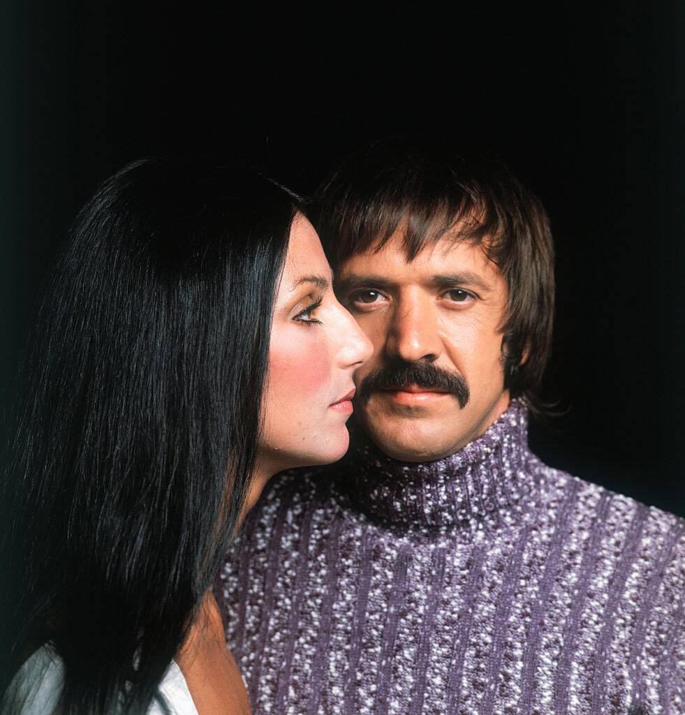 Portrait of Sonny Bono and Cher