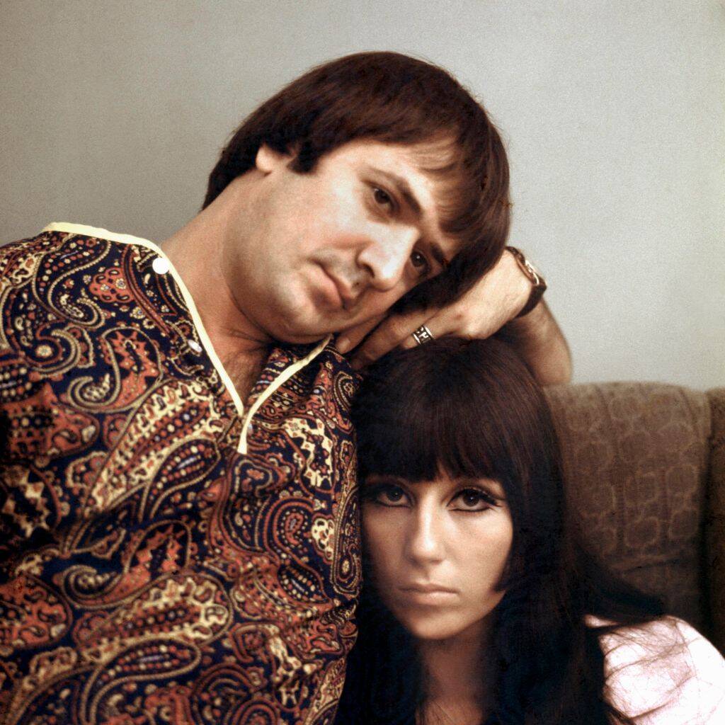 Portrait of Sonny Bono and Cher