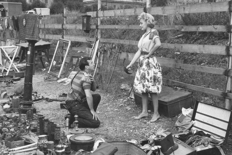 Bobby Darin Being Knighted By Sandra Dee