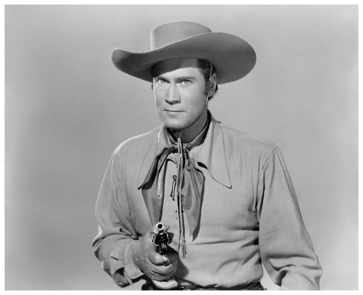 Clayton Moore in 'Adventures of Frank and Jesse James'