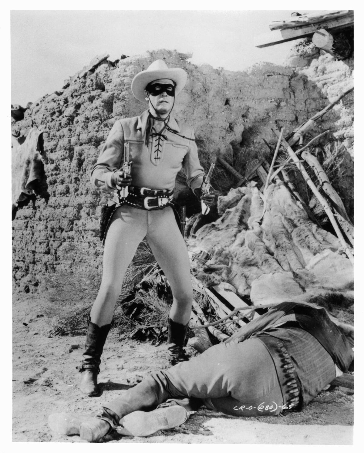 Clayton Moore In 'The Lone Ranger'