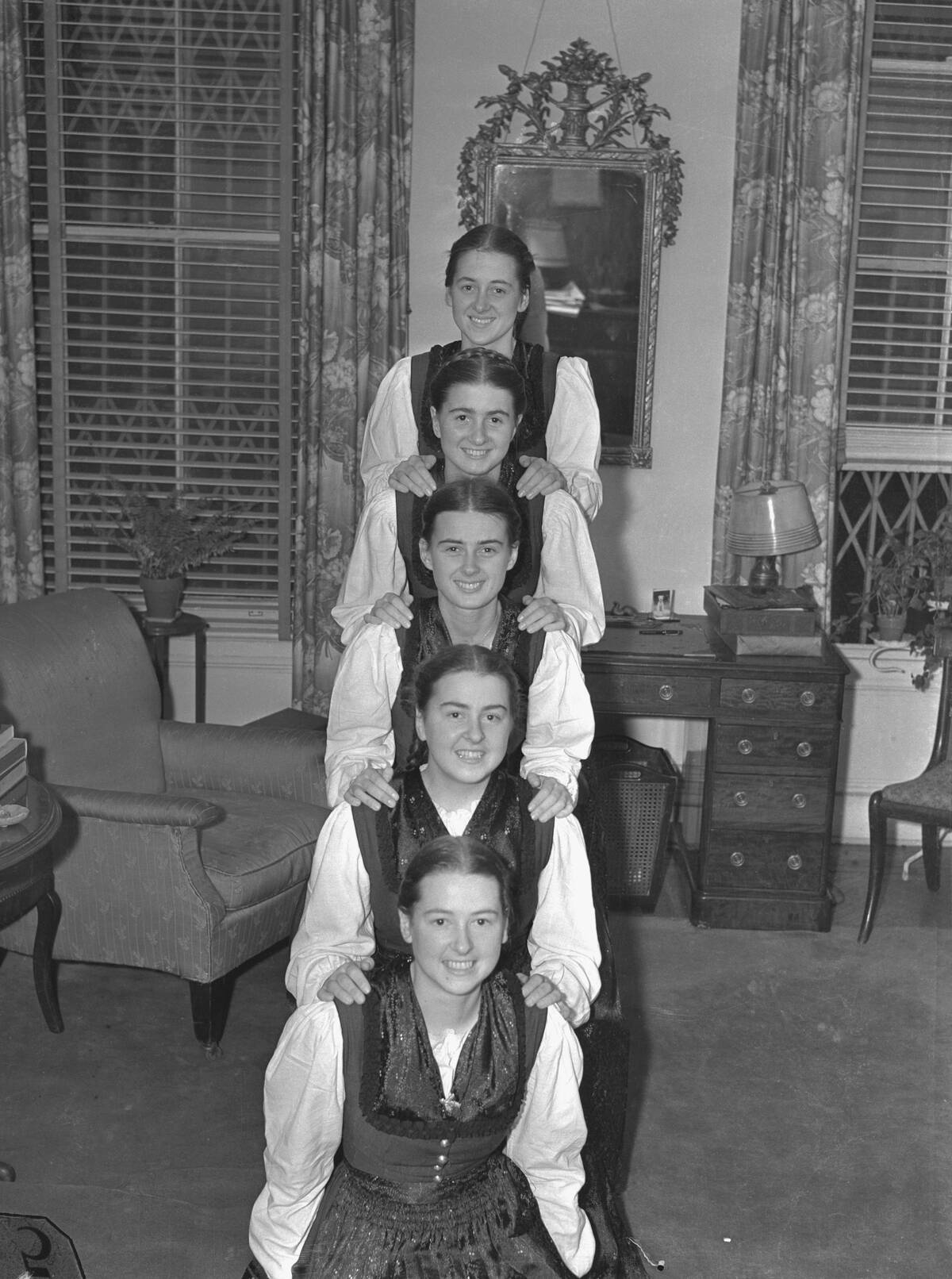 Daughters of the Count and Countess Gerg Von Tapp