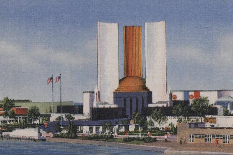 Federal Building At The Century Of Progress