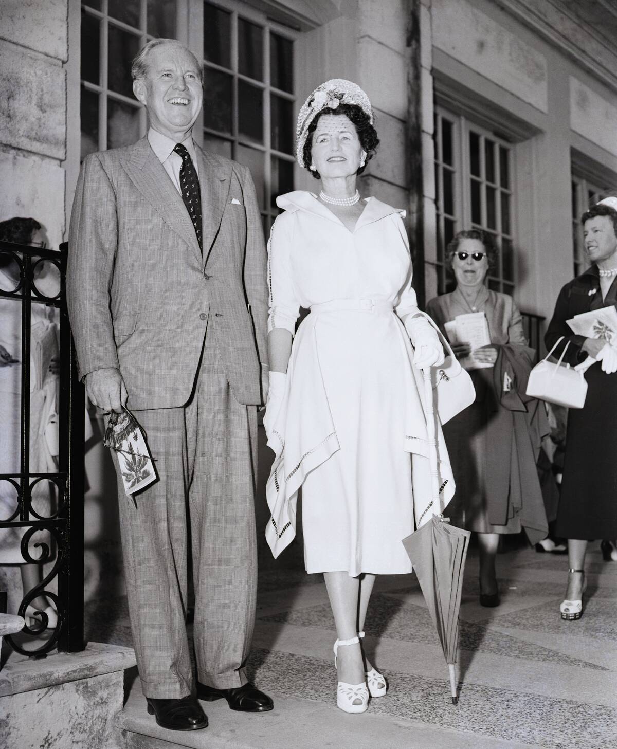 Full Length Mr. And Mrs. Joseph Kennedy
