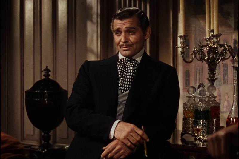 Clark Gable as Rhett Butler in 'Gone with the Wind'