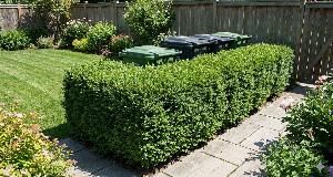 Sick Of Looking At Ugly Trash Cans? Make Them Blend In Beautifully