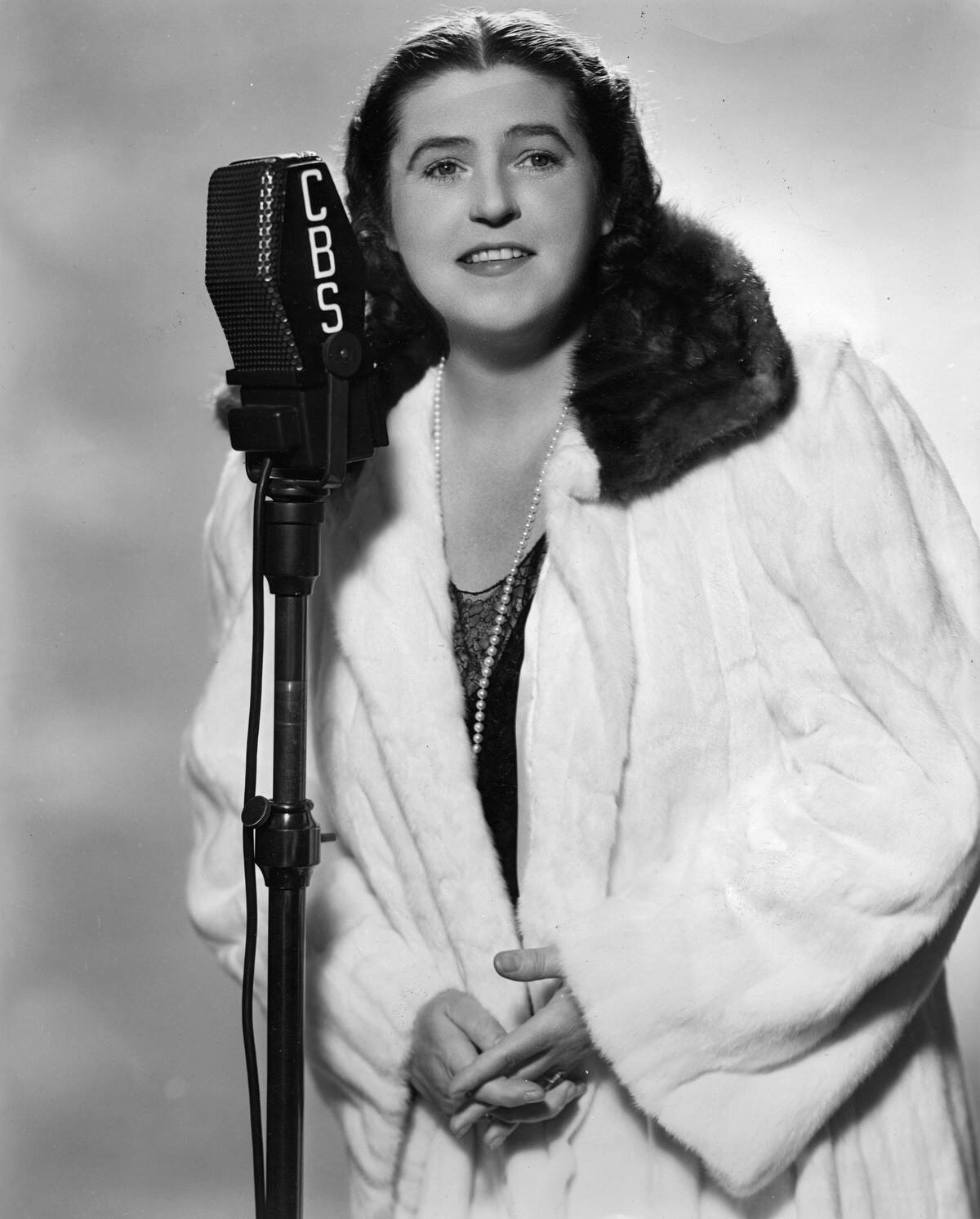Lotte Lehmann, Austrian singer. America. Photograph around 1940