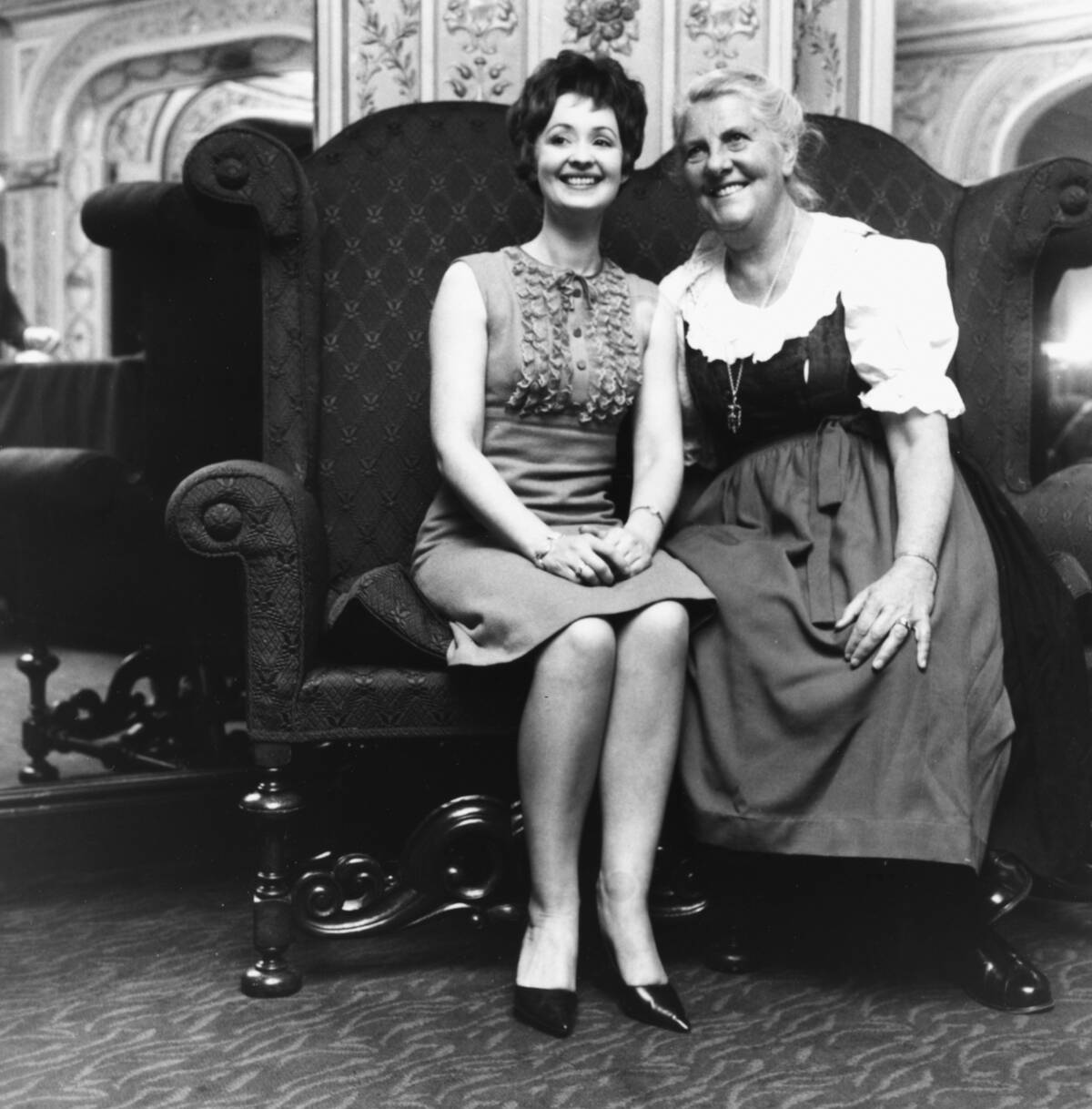 Maria Von Trapp And Paula Hendrix