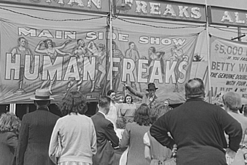 outside-a-freak-show-at-the-rutland-fair-vermont-1-1