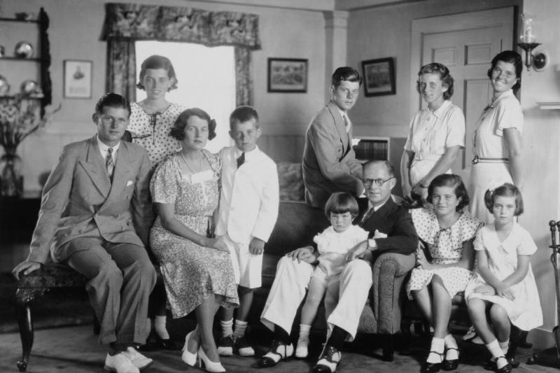 Portrait Of The Kennedy Family