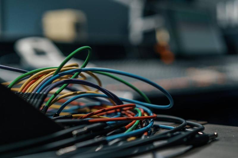 A pile of random wires.