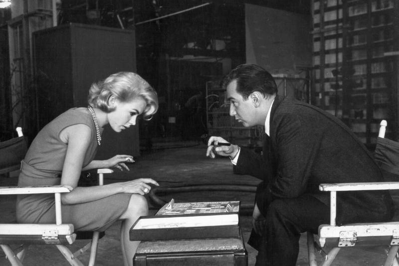 Sandra Dee And Bobby Darin Playing Scrabble