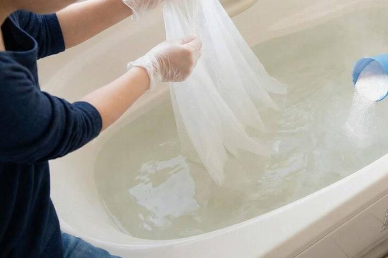 занавеска для душа в ванне Занавеска для душа, впитывающаяся в ванну с OxiClean.