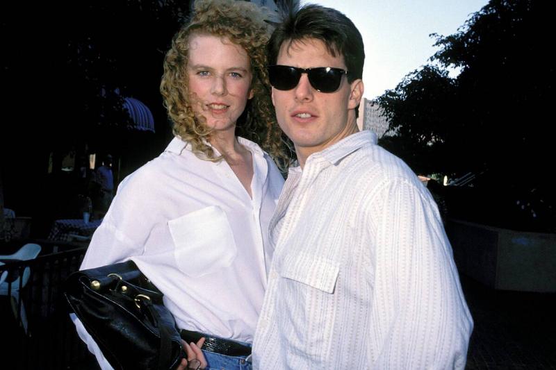 Tom Cruise and Nicole Kidman Sighting in Los Angeles in 1990