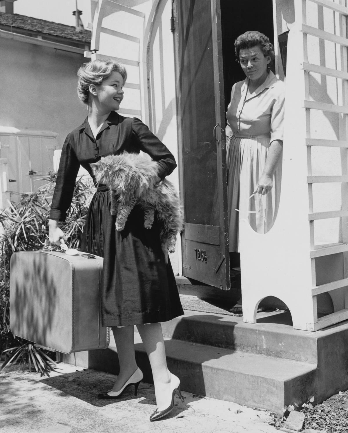 Tuesday Weld Leaves for Hollywood