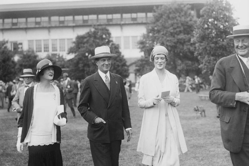 Vanderbilts Attending Horse Races