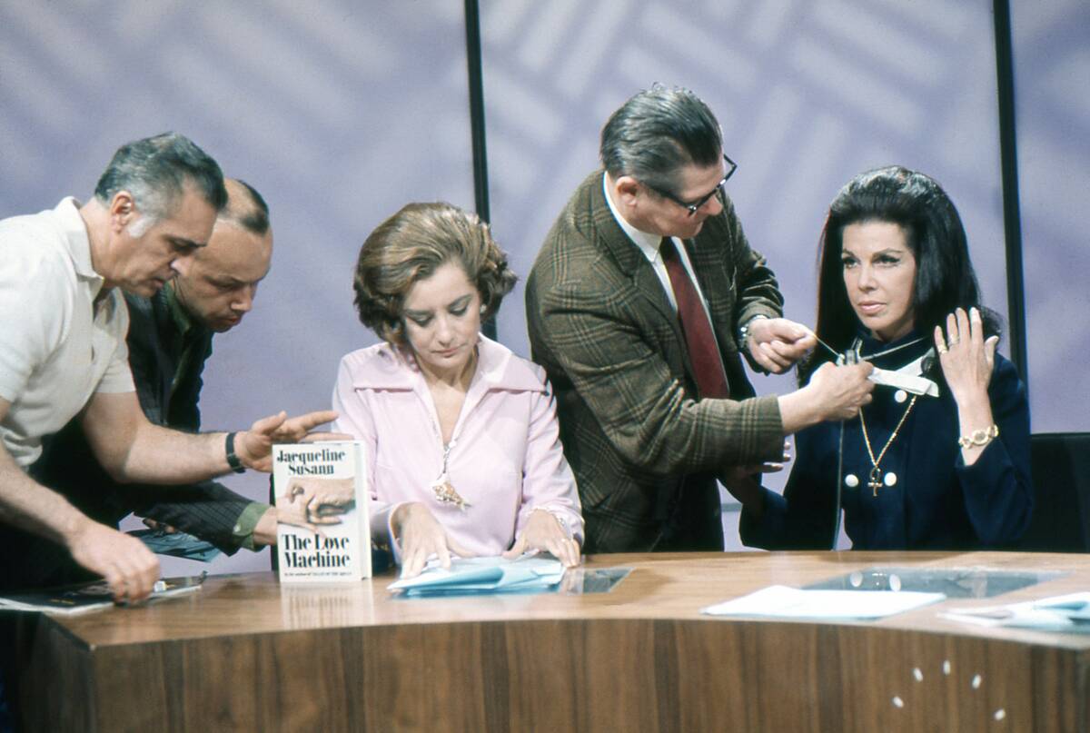 Walters, Susann, & Stagehands On The 'Today Show' Set