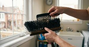 The Simple Trick That Make Your Broom And Dustpan Work Way Better