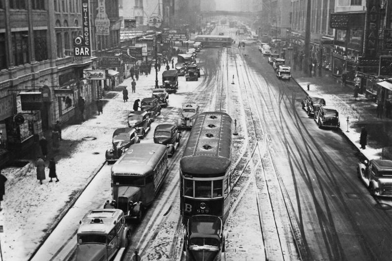 Blizzard Hits Manhattan