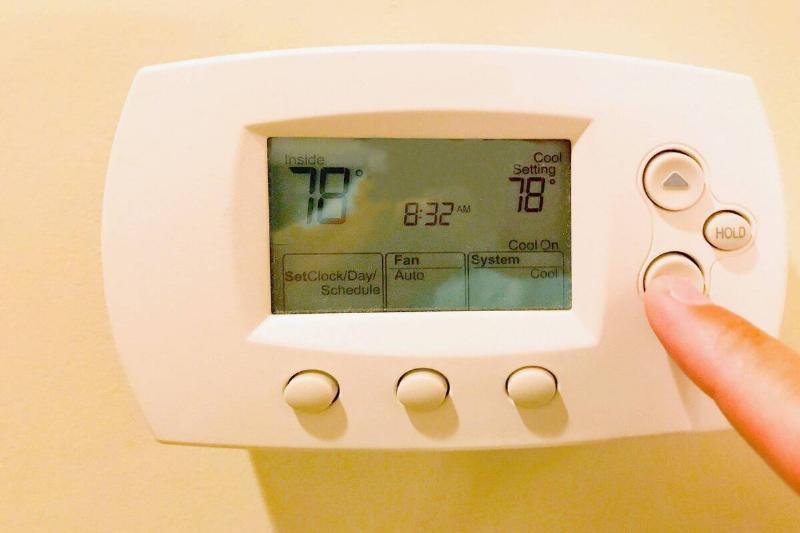 A thermostat. 