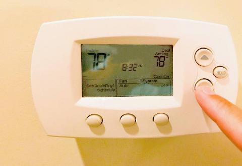 A thermostat. 