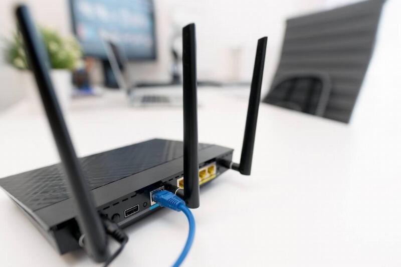A wifi modem. 