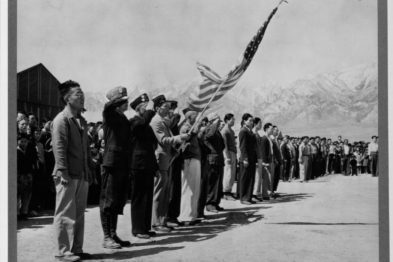 Memorial Day at Manzanar Relocation Center