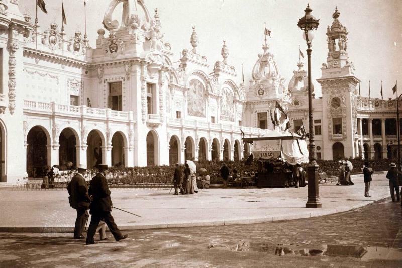 Palais sur l'esplanade des Invalides lors de l'Exposition universelle de 1900, 7th arrondissement