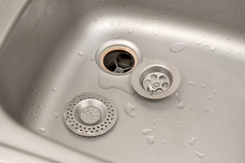 A sink drain. 