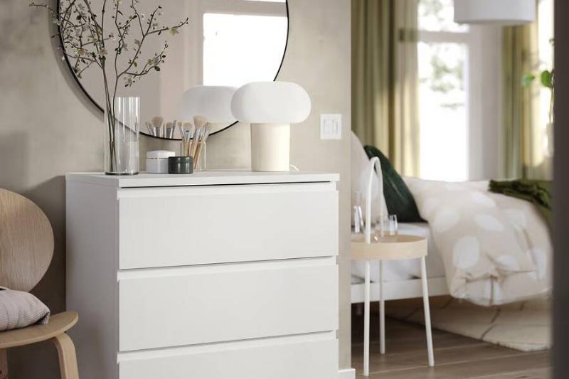 Malm dresser drawers. 